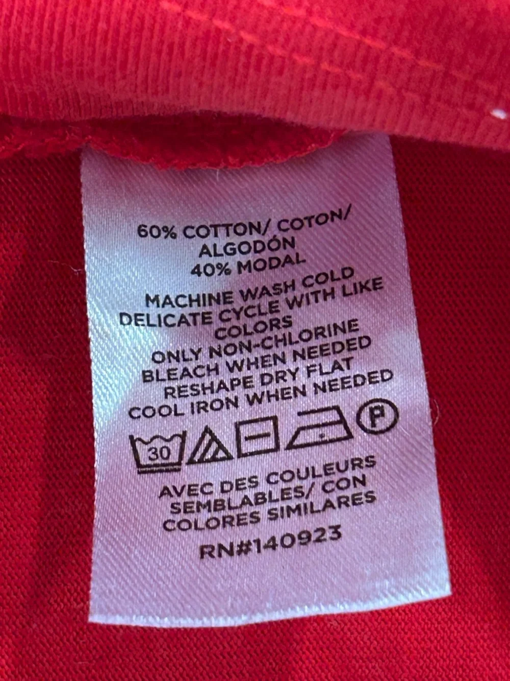 Loft Outlet Bright Red Top with Cap Sleeves - Size L - Picture 4 of 6